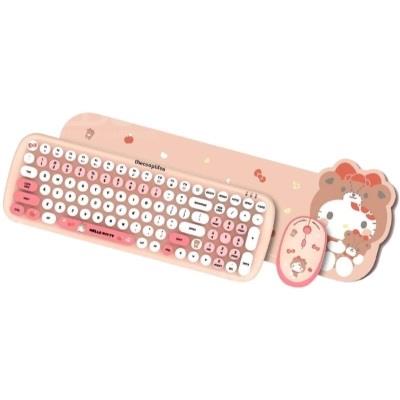 thecoopidea x Sanrio TAPPY+ Wireless Keyboard & Mouse Set Hello Kitty