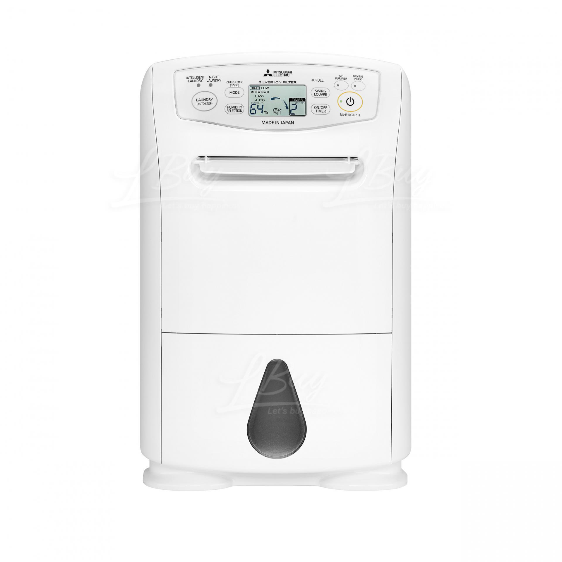 Mitsubishi Electric MJ-E100AR-H Compression Dehumidifier 18L