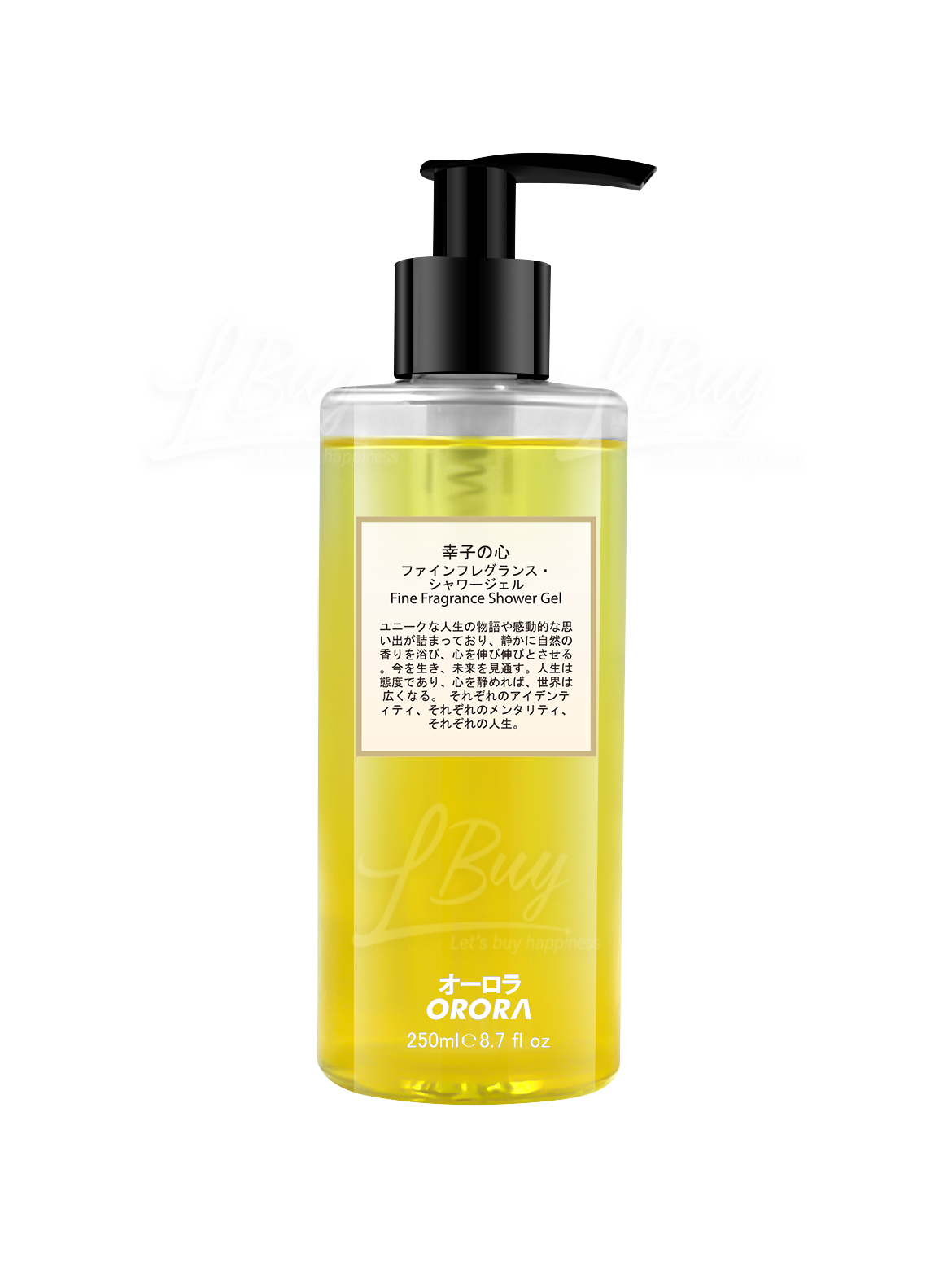 日本Orora 幸子の心 -日系迷人香氣沐浴乳250ml