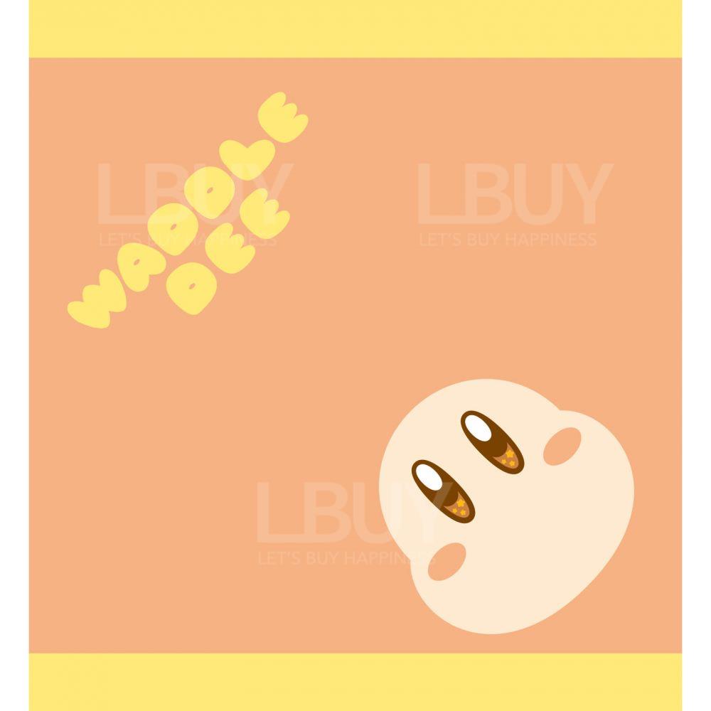 星之卡比 Pupupu Face 抹手毛巾 瓦豆鲁迪