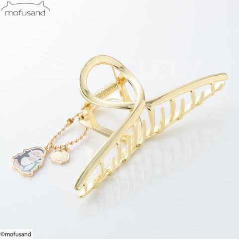 Mofusand貓貓髮夾 殺人鯨貓吊飾