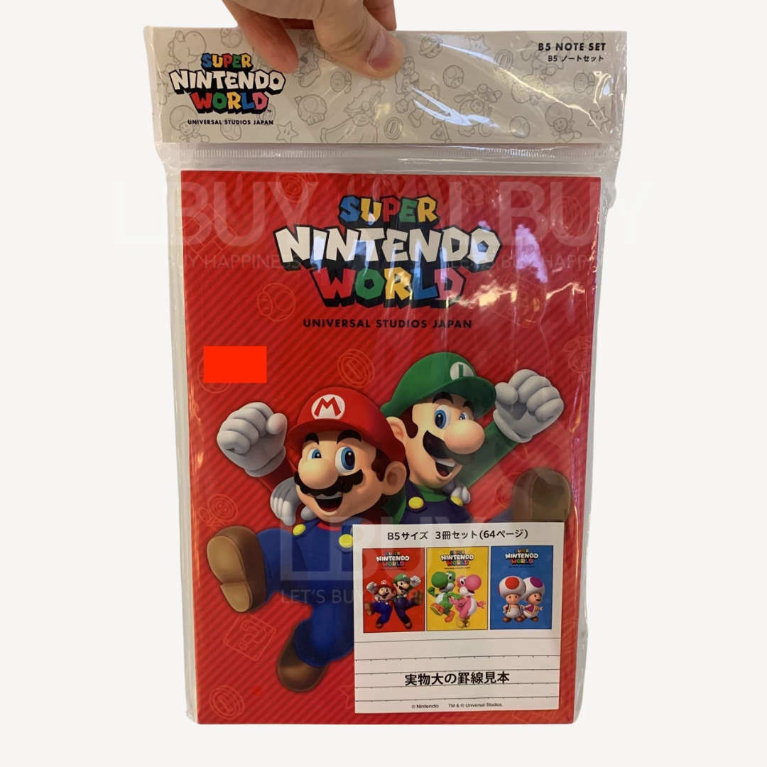 环球影城系列 Mario笔记簿