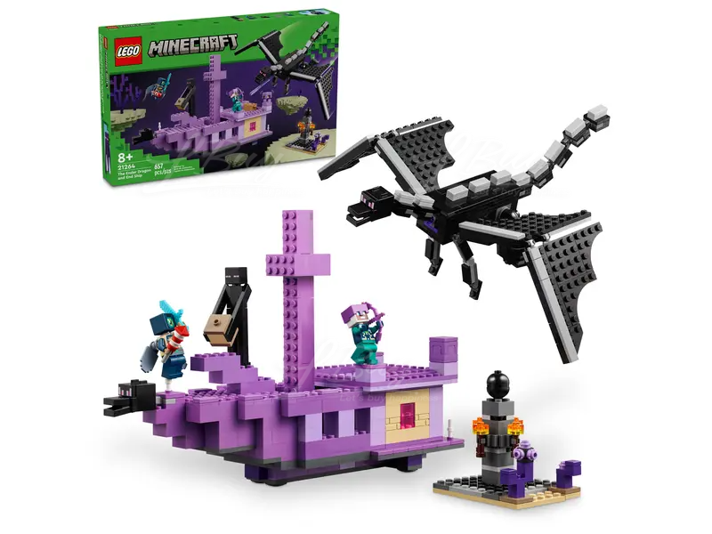 LEGO 21264 Minecraft 終界龍和終界船 8+