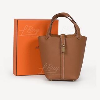 Hermes Picotin Lock 18 Bag Gold