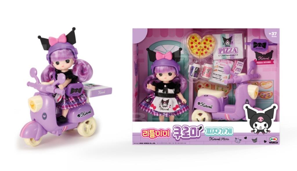 Kuromi x Little Mimi Pizza店玩具