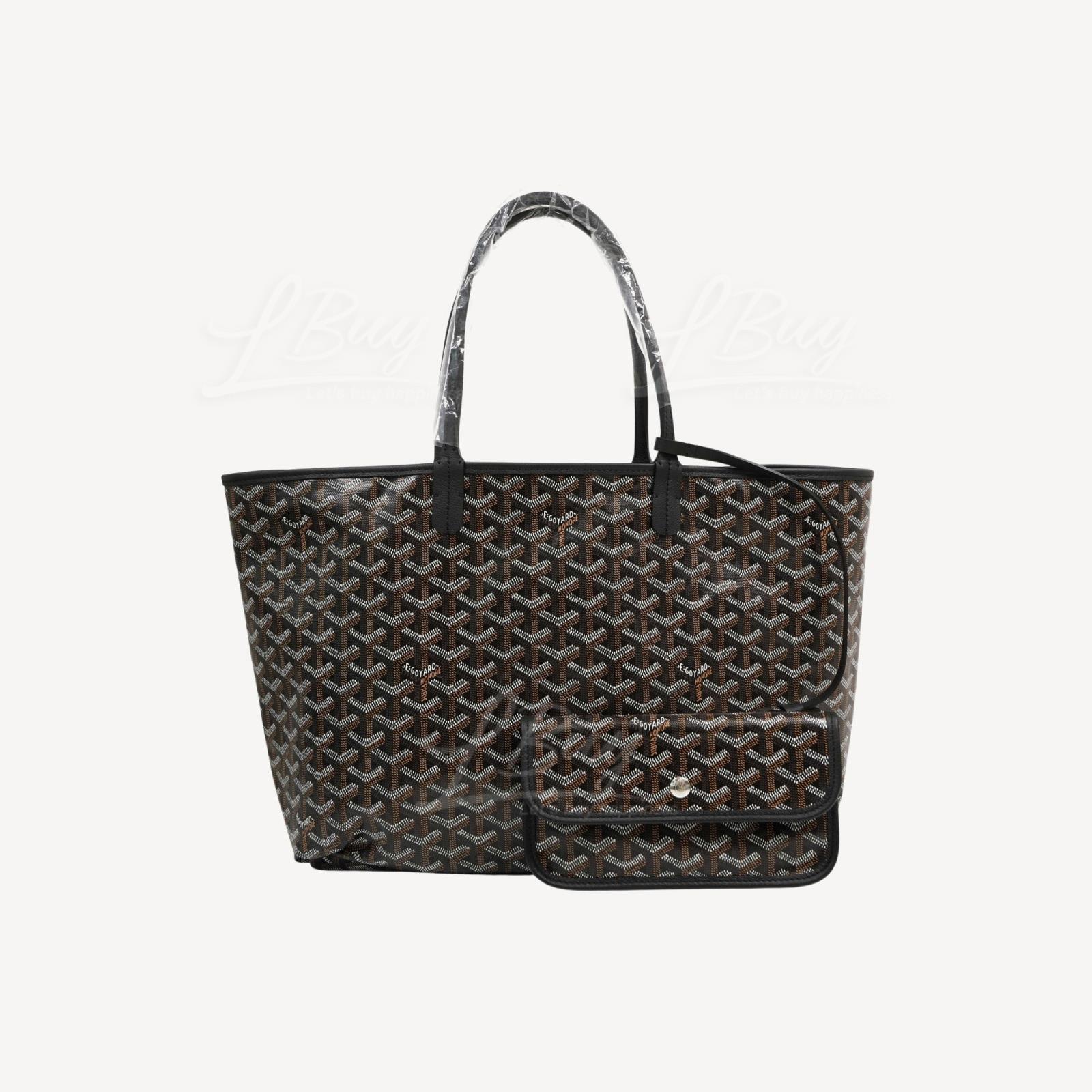 Goyard Saint Louis Bag PM 單肩手袋手挽袋附內袋 黑色