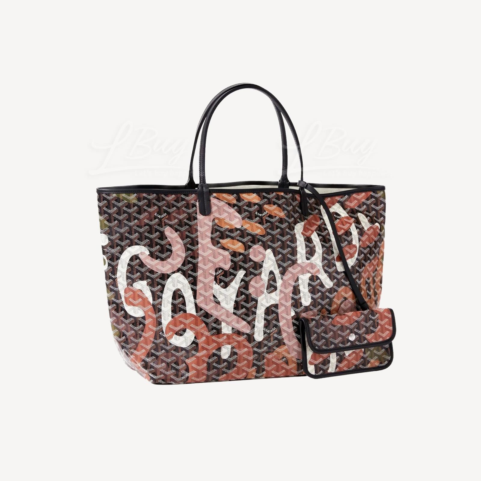 Goyard Saint Louis GM Bag Lettres Camouflage Pink