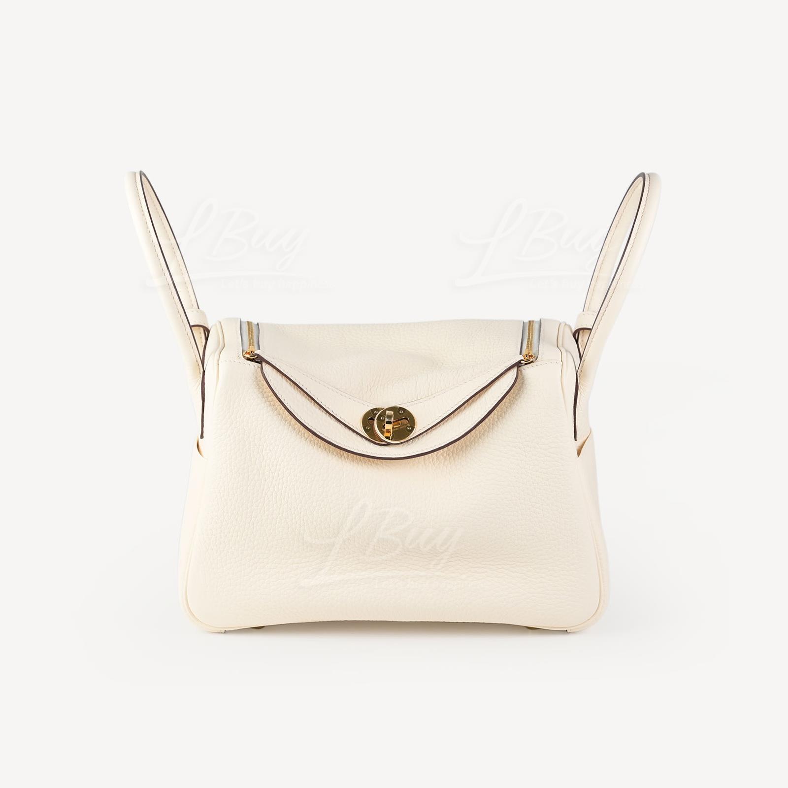 Hermes Lindy  26 Bag Nata ghw