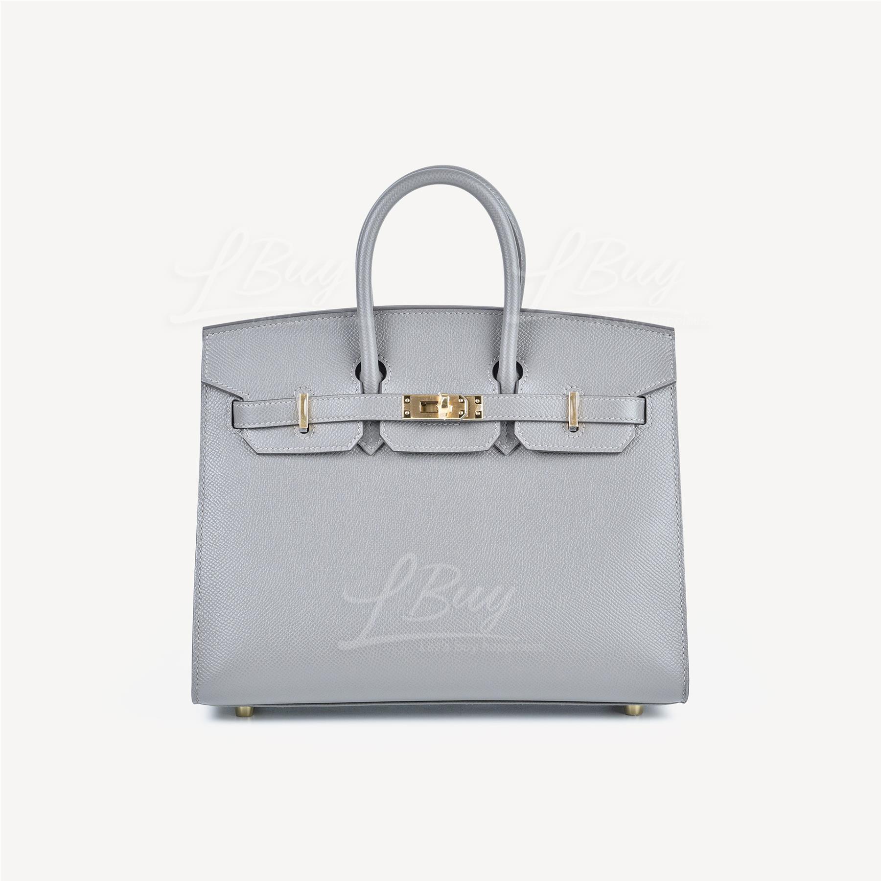 Hermes Birkin 25 Bag 手挽袋 0L Gris Meyer 積雨雲灰 金扣 外縫