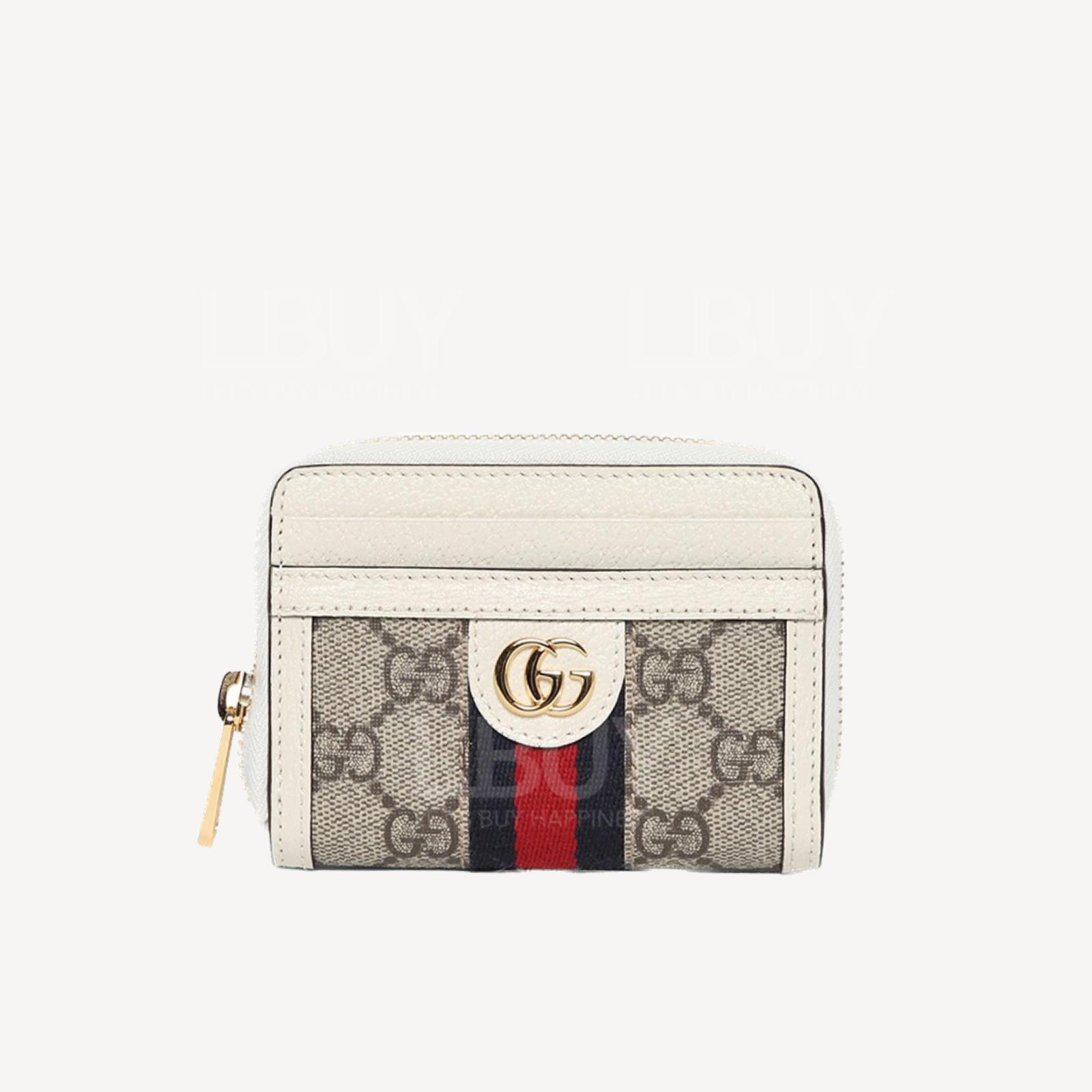 Gucci OPHIDIA GG卡片套银包 658552