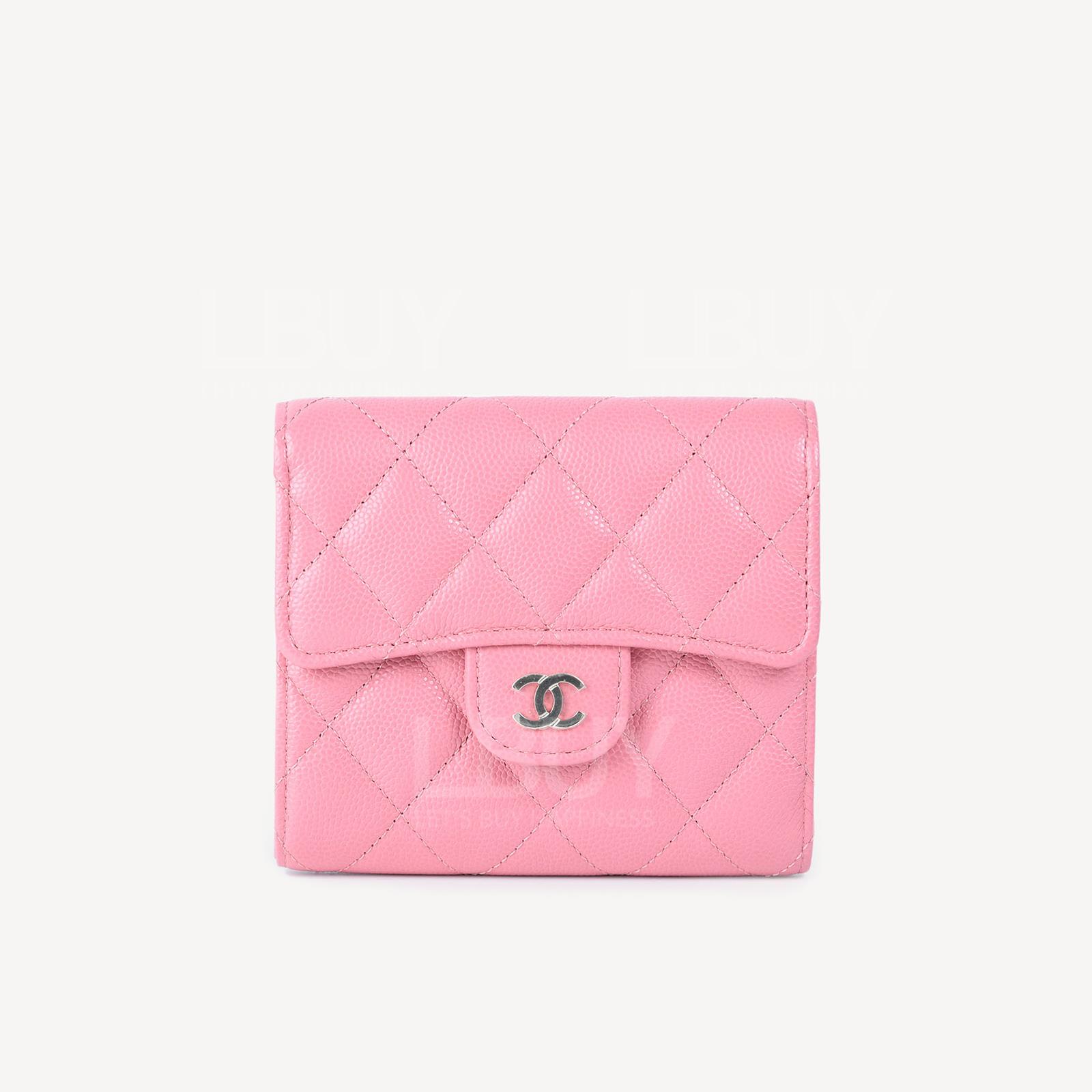 Chanel Classic Flap Wallet  Light Pink AP0231