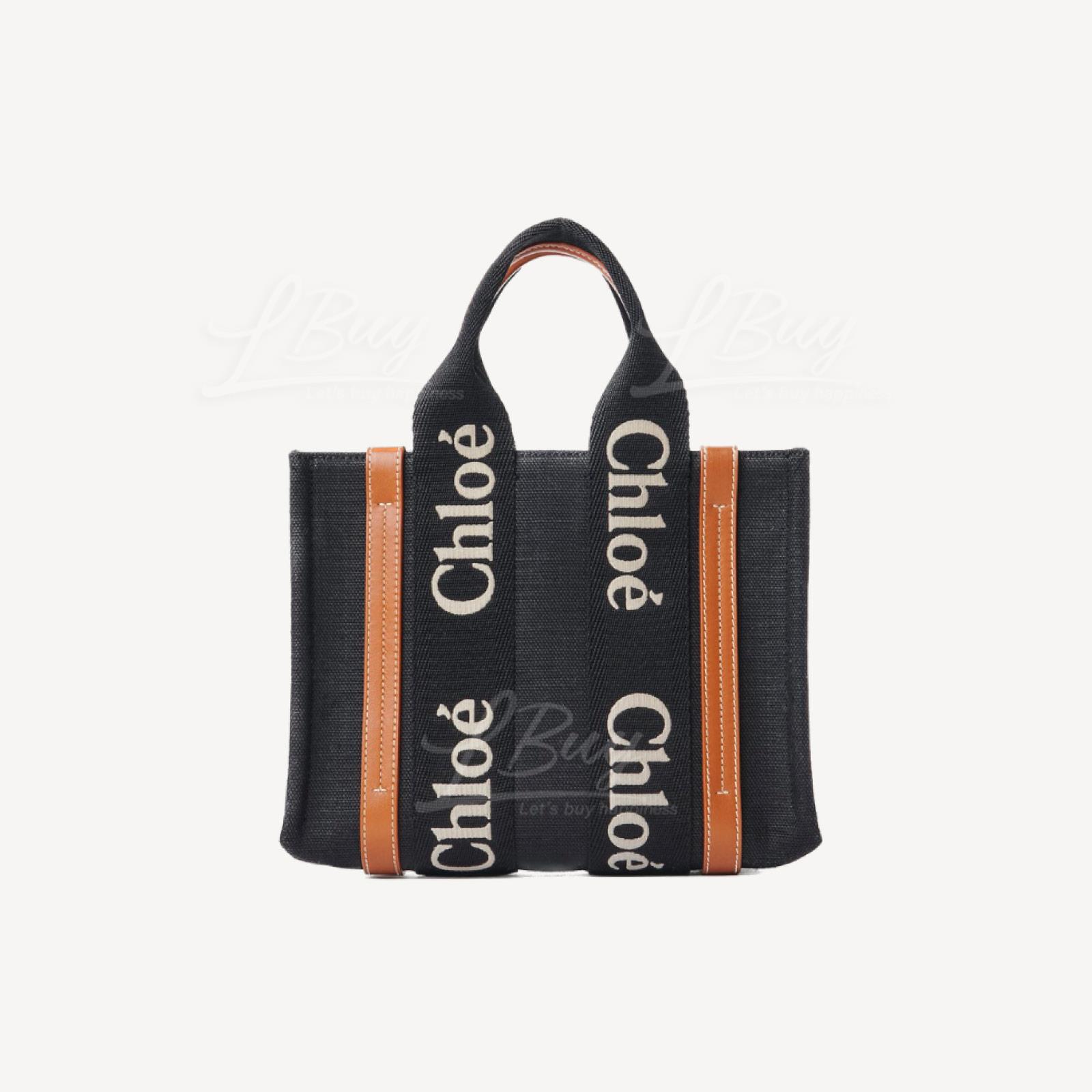 Chloe Small Woody Tote Bag 小号手挽袋 黑色棕色