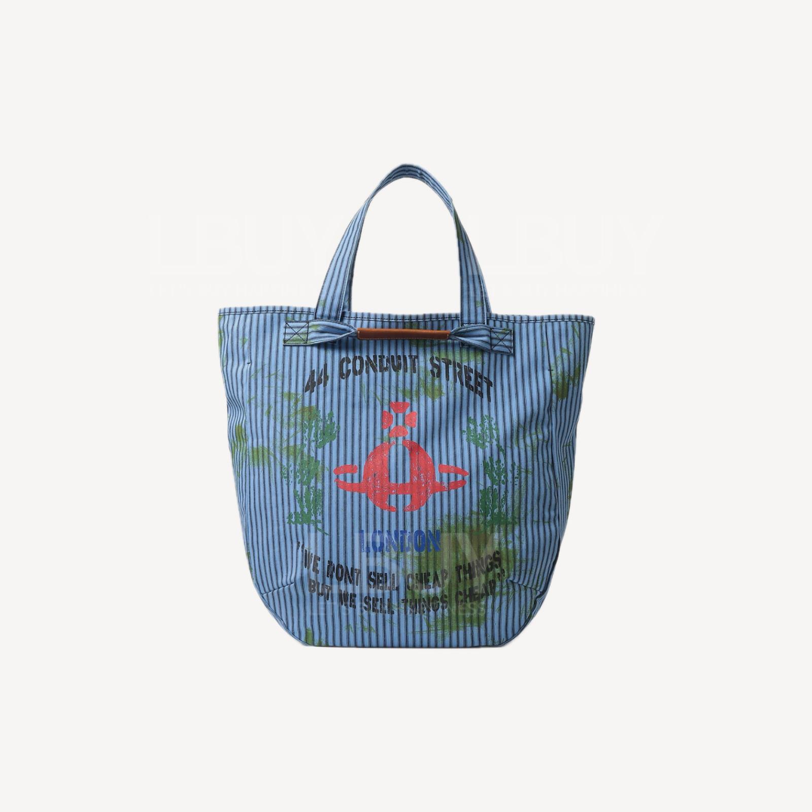 VIVIENNE WESTWOOD TOTE BLUE