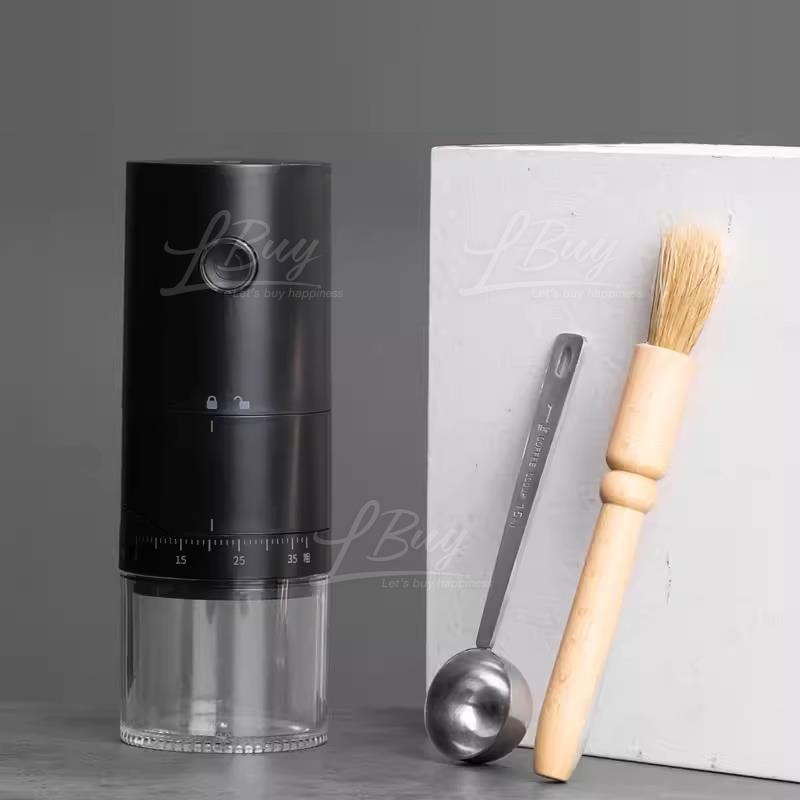 iHYGGE Ceramic Gear Coffee Grinder (USB charging) - Black