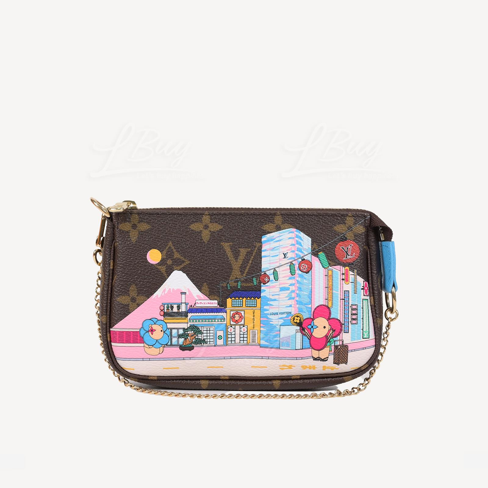 LV Tokyo 吉祥物Vivienne迷你小皮包 蓝色 M81637