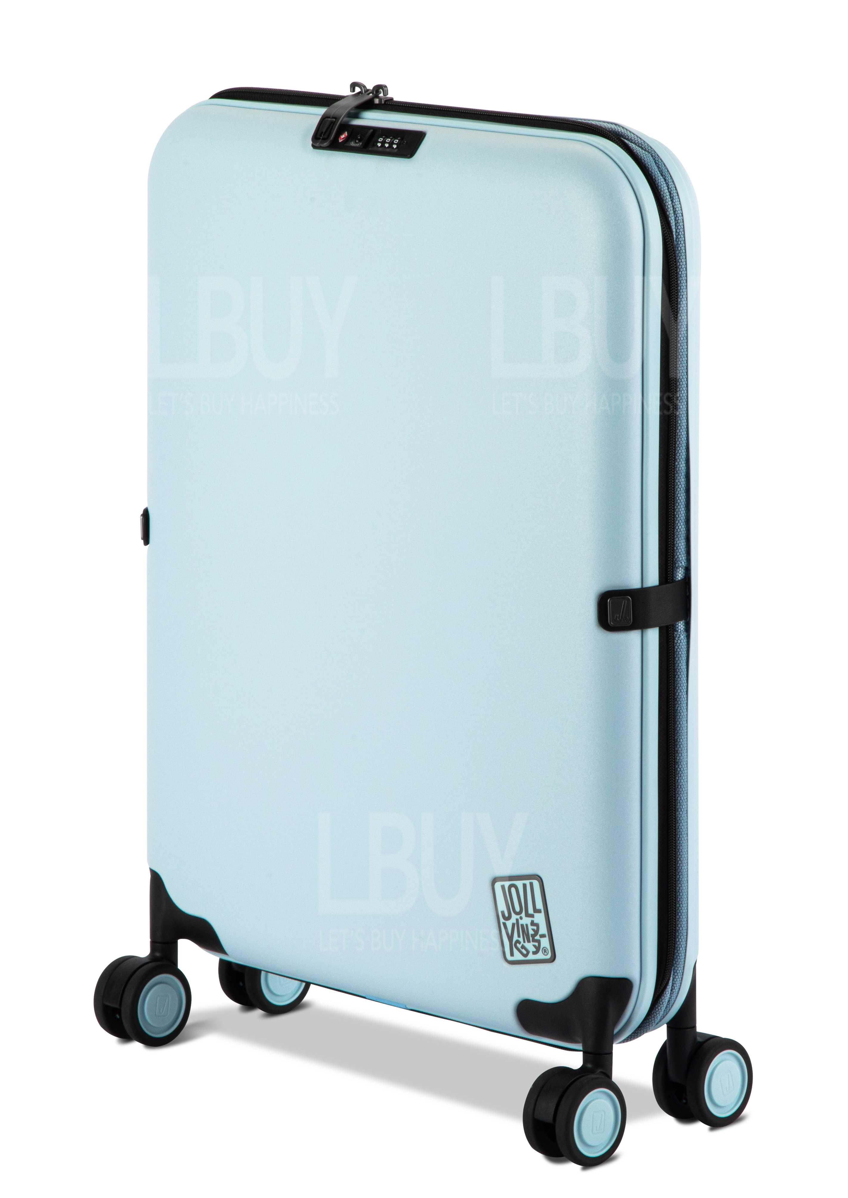Jollying Pebble Folding Slim Luggage 30 Light Blue