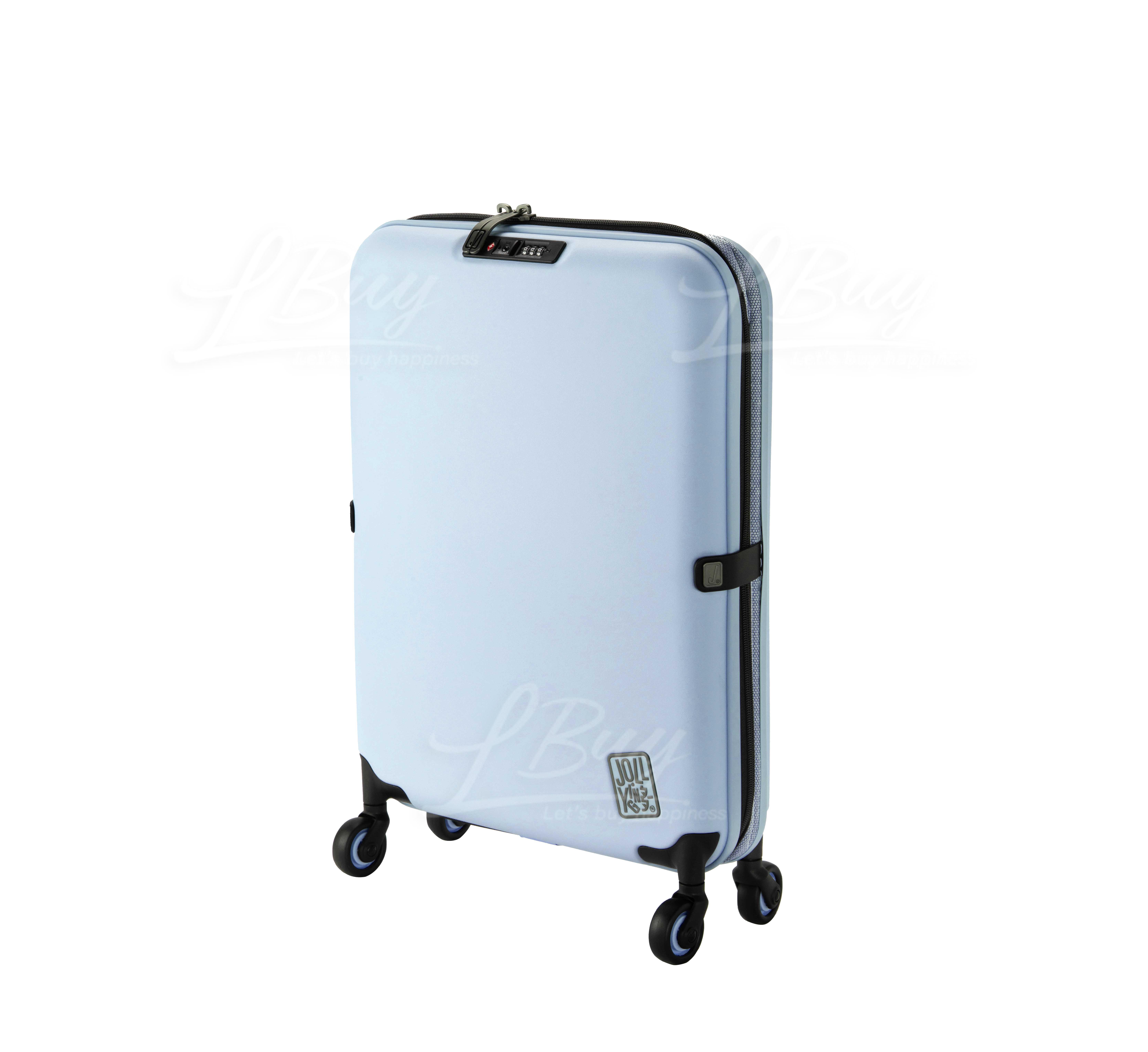 Jollying Pebble Folding Slim Luggage 20 Light Blue