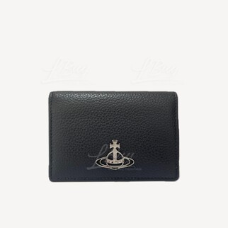 Vivienne Westwood Orb Logo Black Card Holder