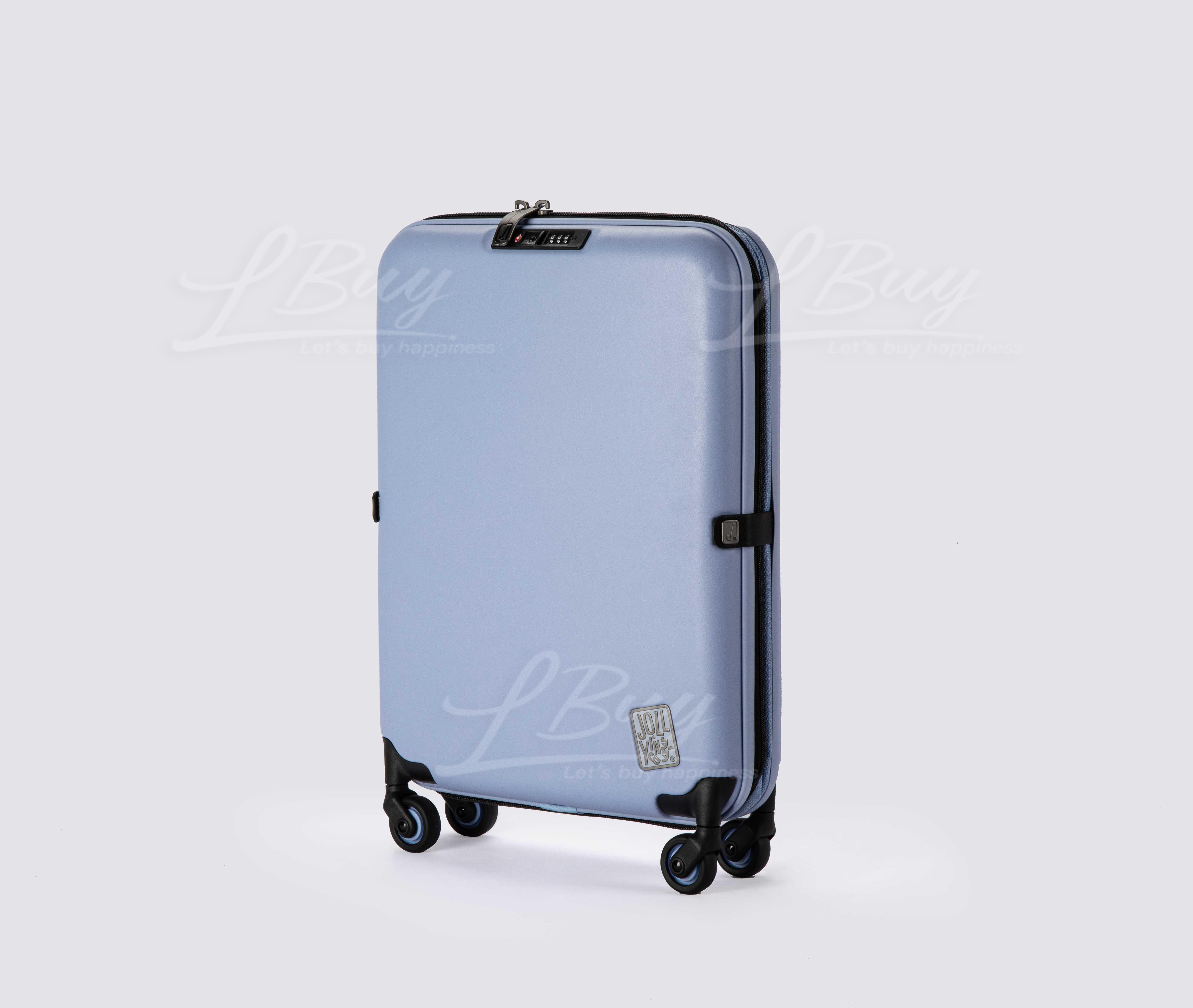 Jollying Pebble Folding Slim Luggage 20 Purple
