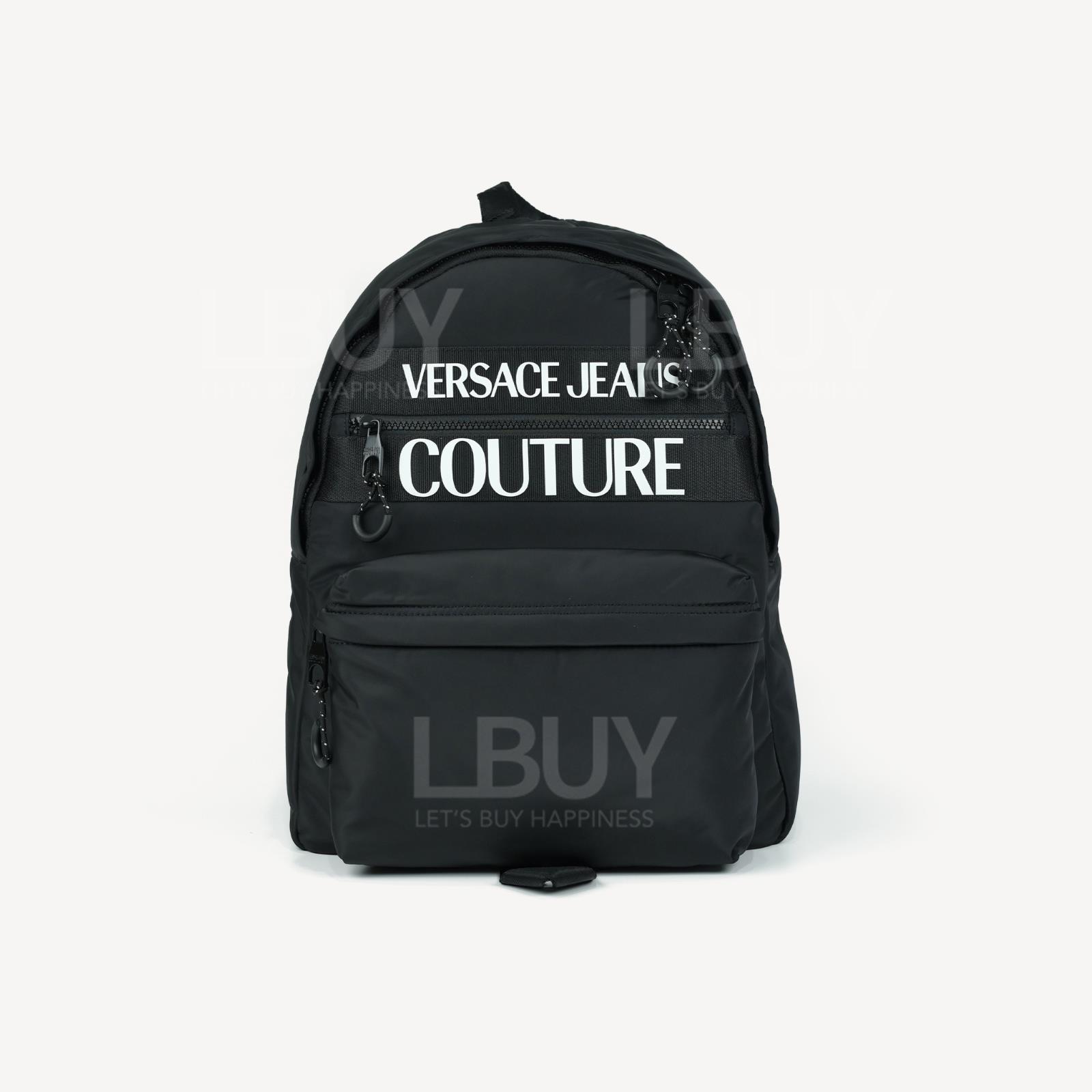 Versace Jeans Couture Logo Backpack Black