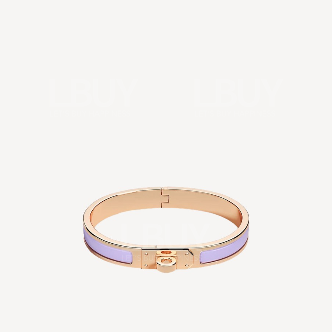 Hermes Mini Clic Kelly Bracelet 手鐲 手鈪 丁香紫配玫瑰金色
