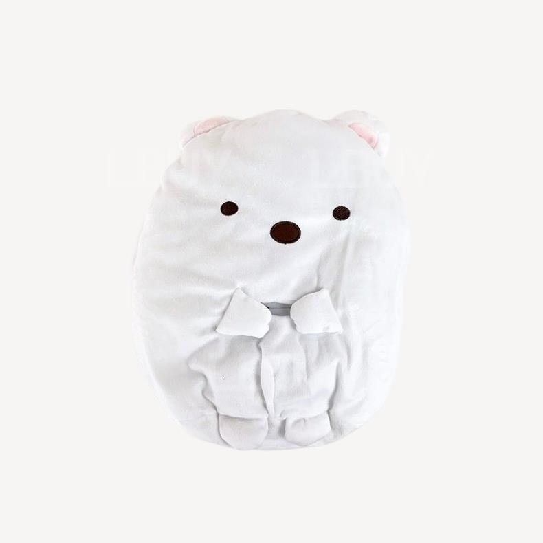 角落生物白熊公仔掛牆紙巾套35x31cm