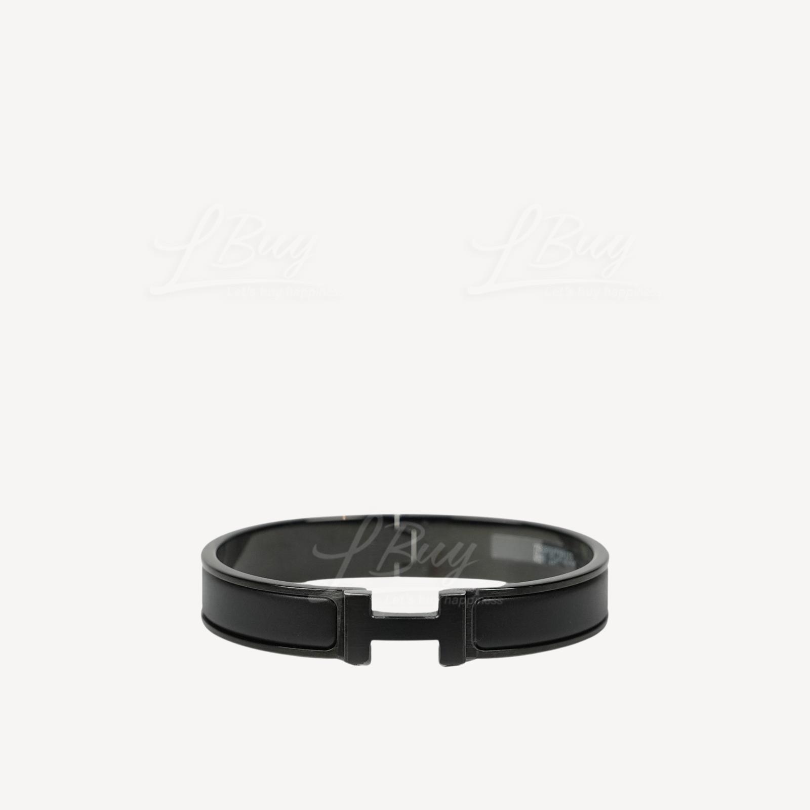 Hermes Clic HH So Black Bracelet 手鐲 手鈪  霧面琺瑯 黑色