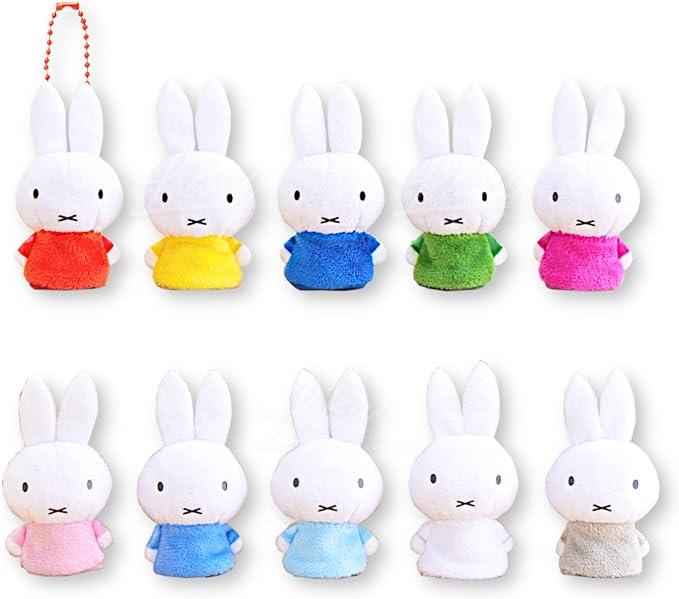 Miffy 手指偶毛公仔 10款随机1款
