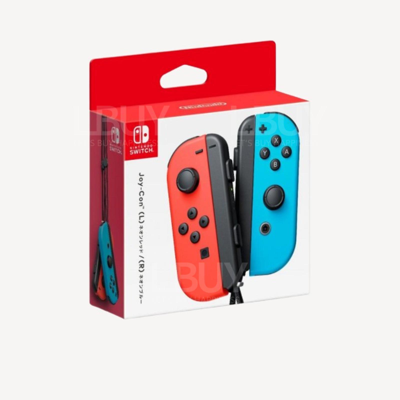 Switch Joy-Con 控制器配件 电光红蓝色