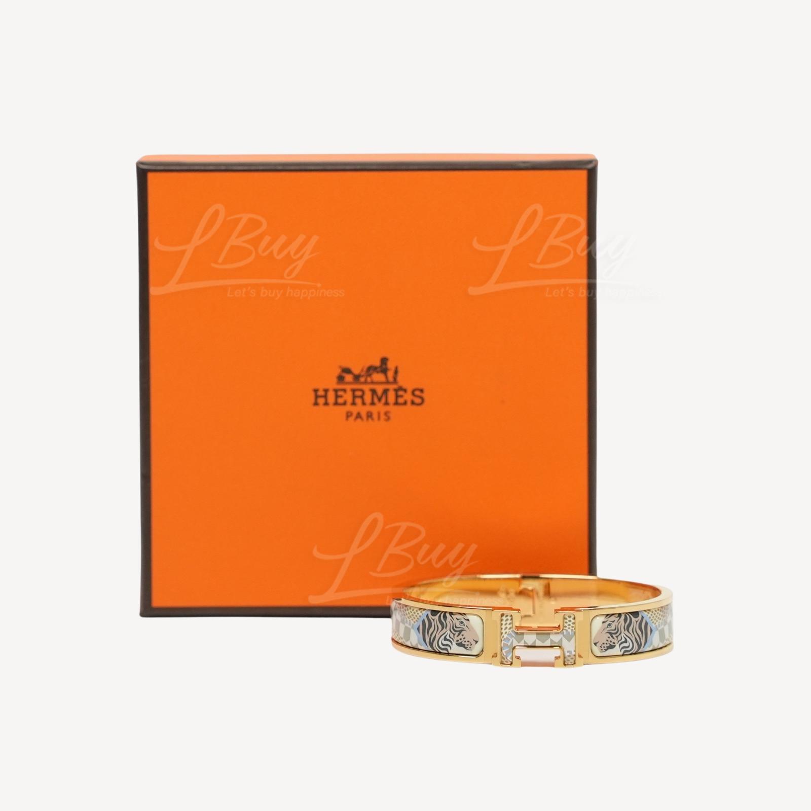 Hermès-Hermes Clic H Parures de Maharajas Bracelet Tropique