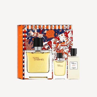 Hermes Terre d' Parfum and After-shave Lotion Set