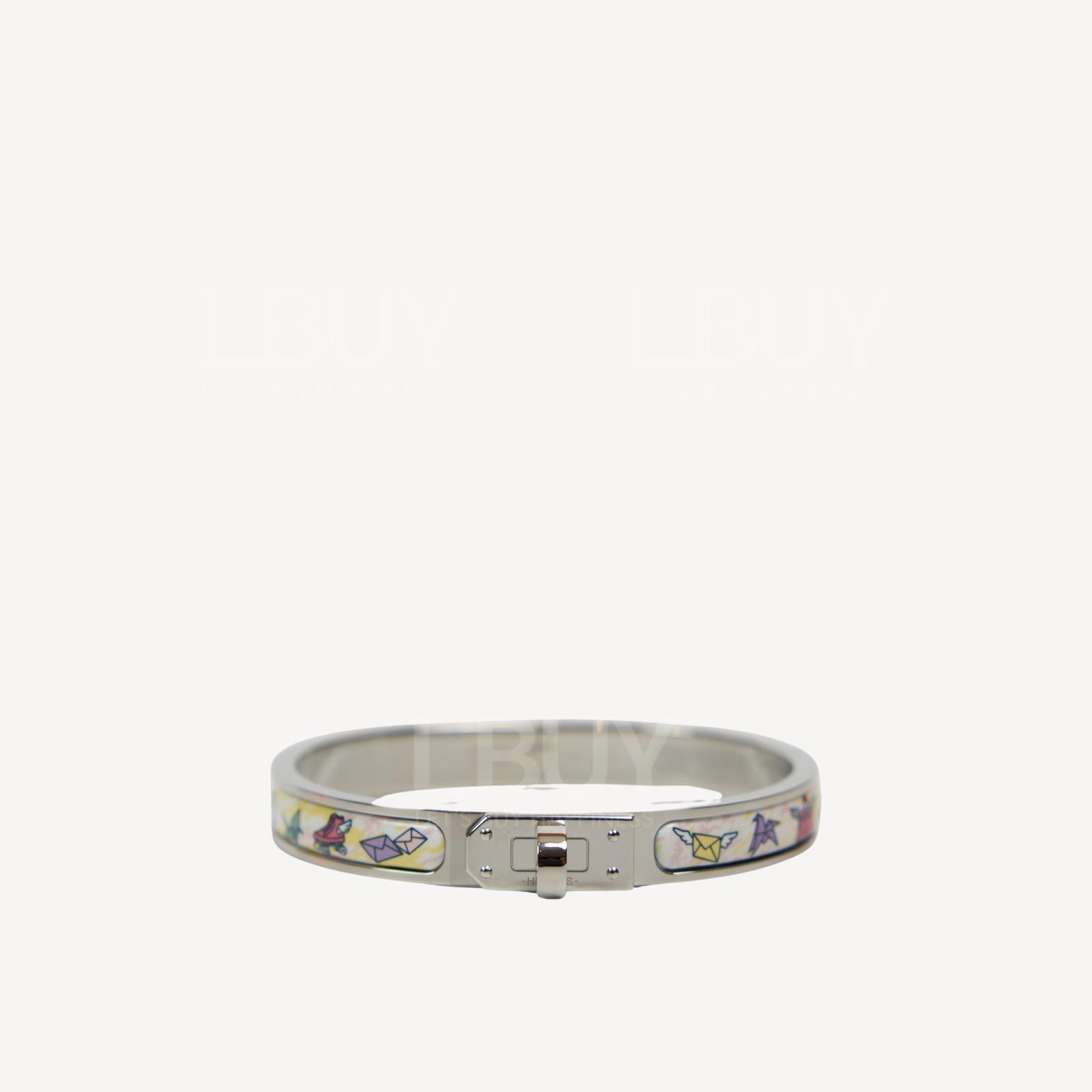 Hermes Mini Clic Kelly Bracelet 手鐲 手鈪 Hermes旗艦店印花配銀扣