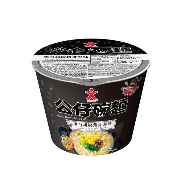公仔碗面黑白胡椒猪骨汤味 115g