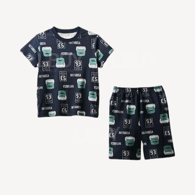 Shinkansen E5 Series Short Sleeve Homewear (Size: 100-130)