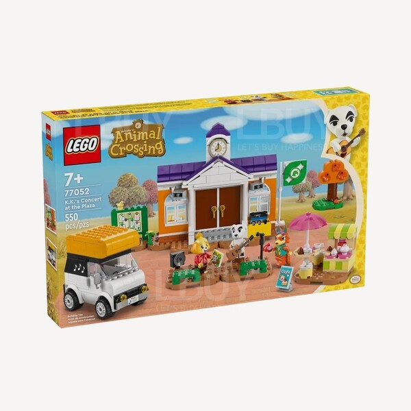 LEGO-LEGO 77052 動物森友會廣場上的K.K. 演唱會7+