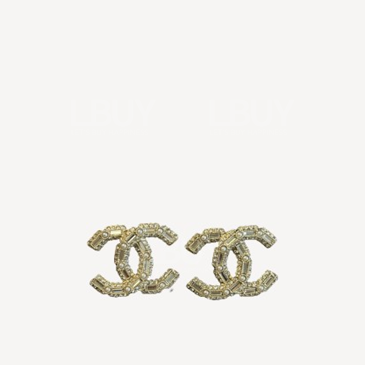 Chanel Classic Gold Earrings