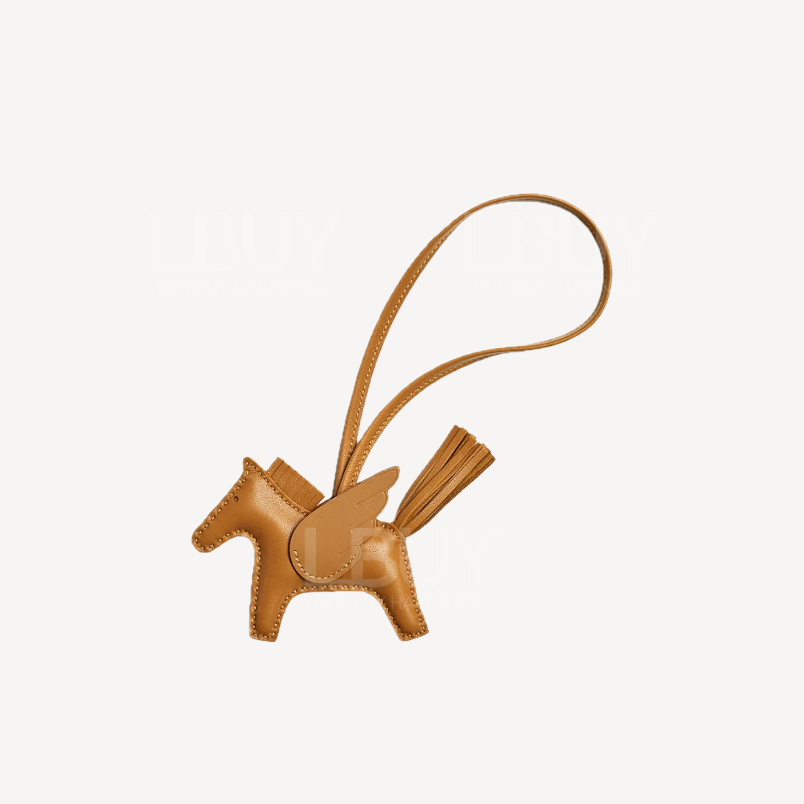 Hermes Rodeo Pegase PM Charm 飛馬包袋吊飾 芝麻色