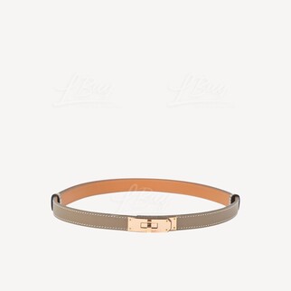 Hermes Kelly 18 Belt Etuope with Rose Gold Hardware