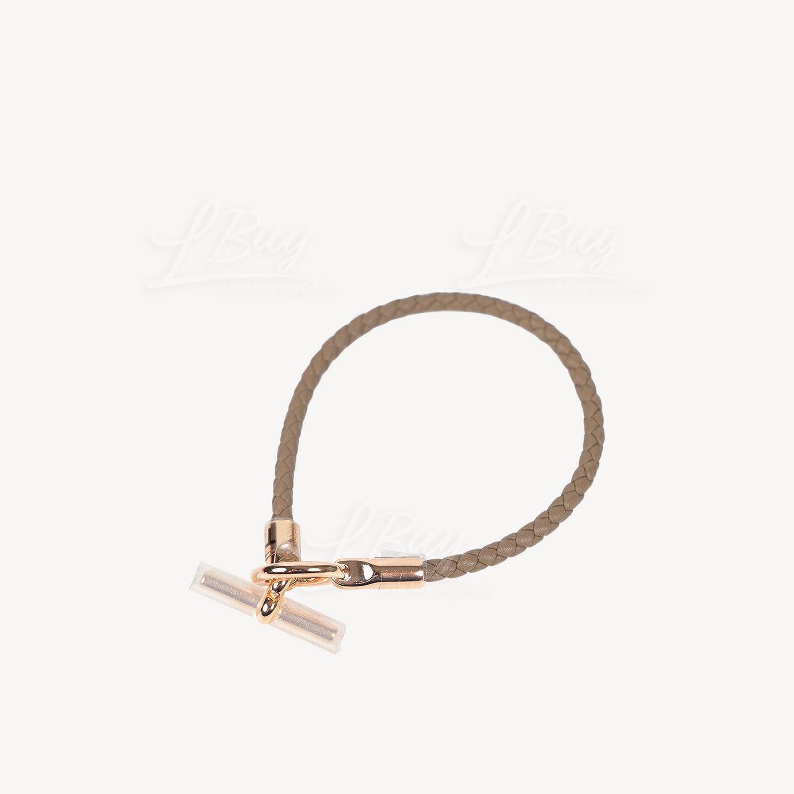 Hermes Glenan Bracelet Etuope with Rose Gold Hardware