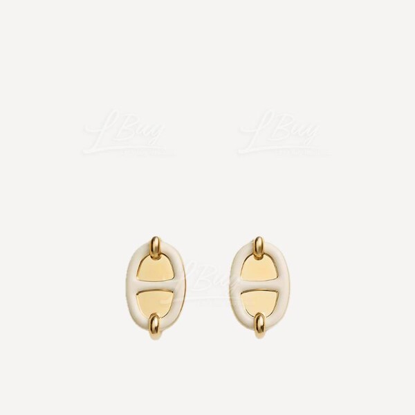 カラフル可愛い新作★Hermes Mini Maillon earrings ピアス Mini Maillon earrings | Hermès USA