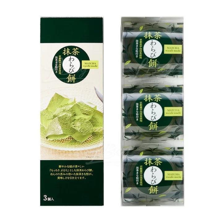 中島大祥堂 抹茶蕨餅 (3 pcs)