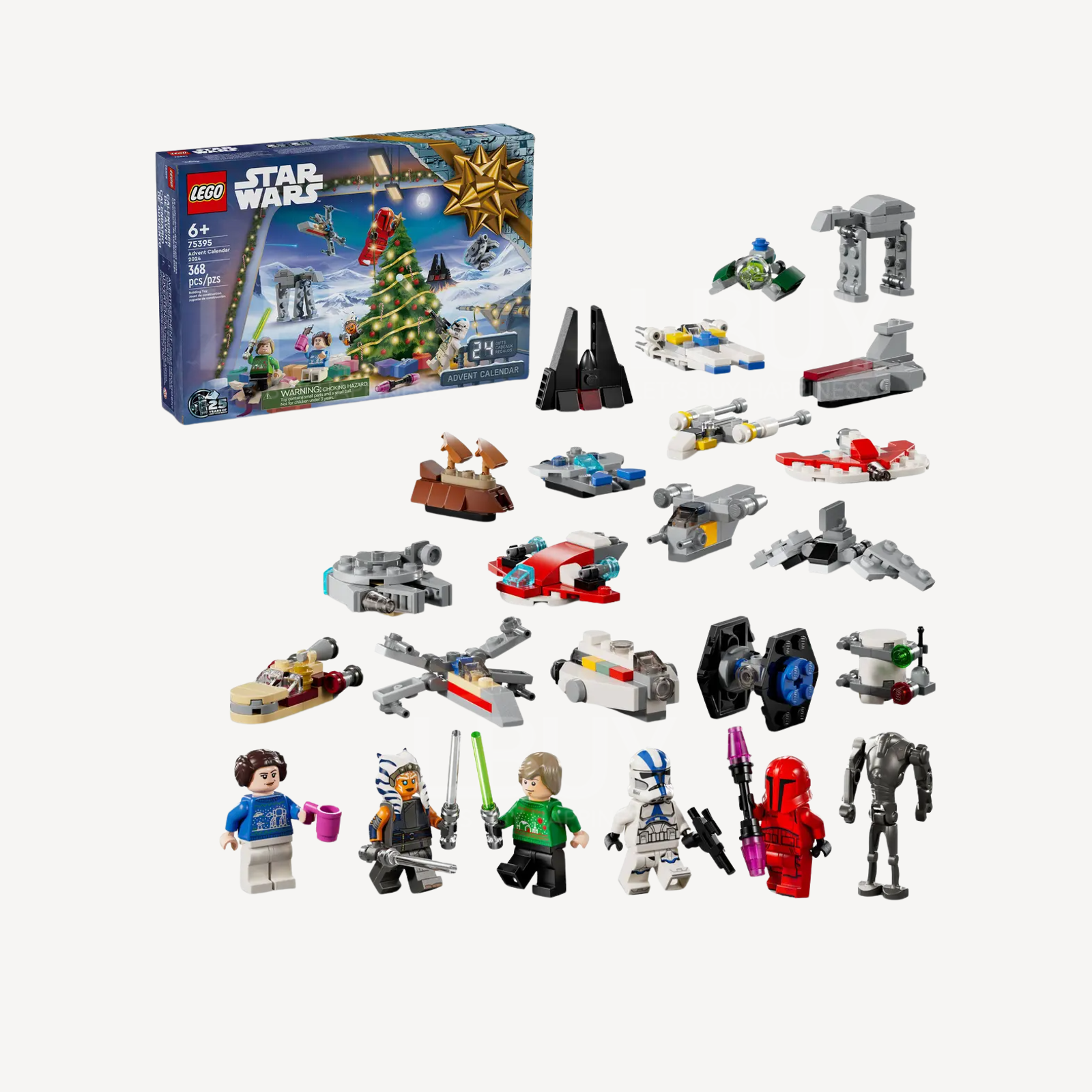 LEGO 75395 Star Wars™ 星球大战 Advent Calendar 圣诞倒数日曆 6+