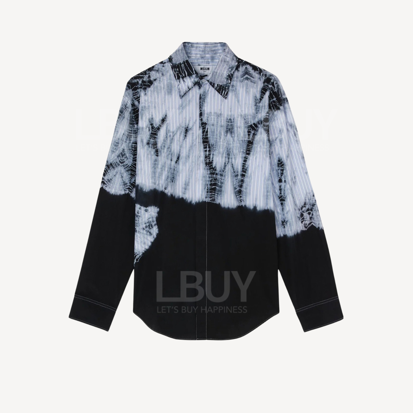 MSGM 紮染府綢襯衫