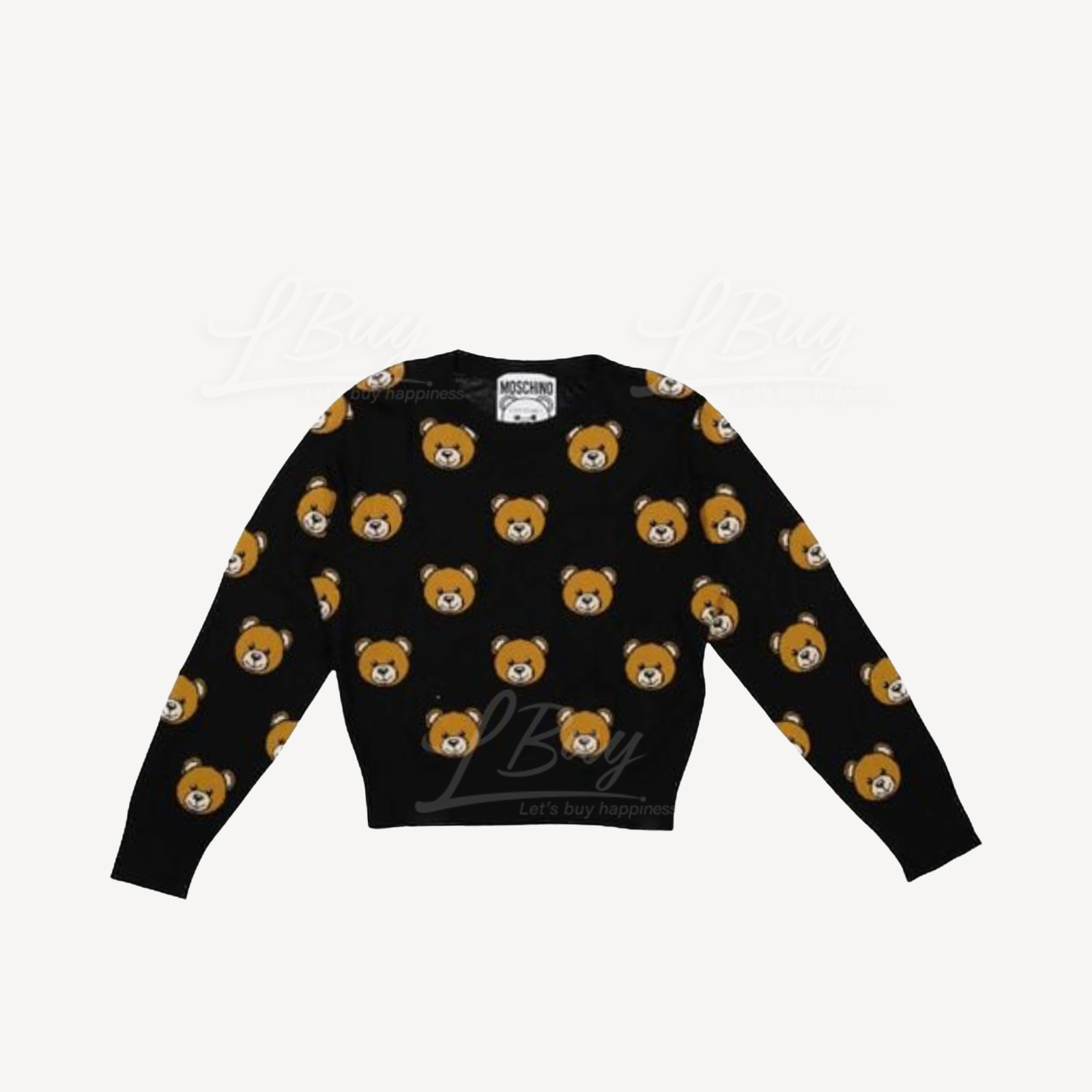 Moschino A0911短身多熊頭針織上衣