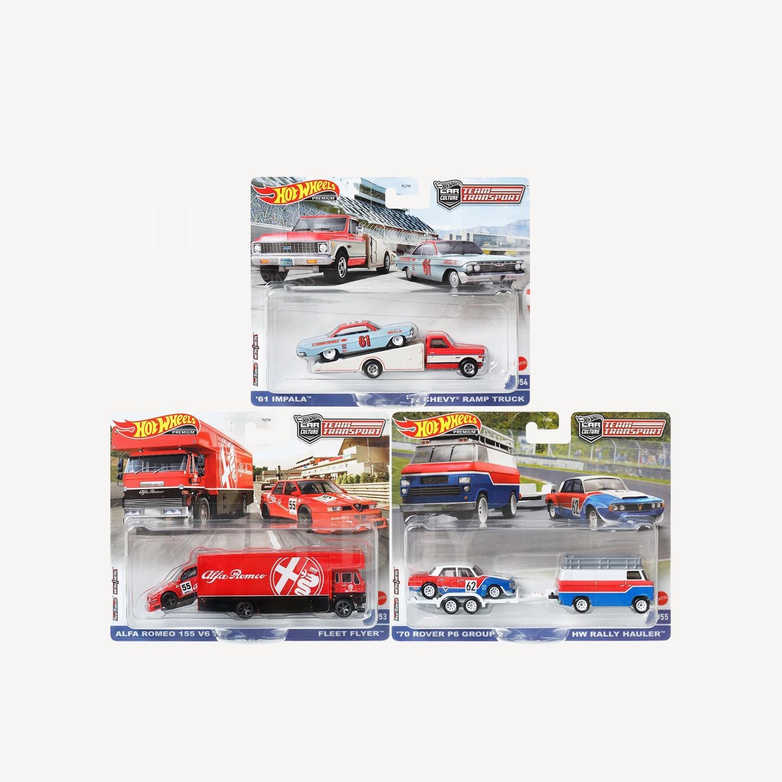 FLF56 Hot Wheels Team Transport Mix 2 / U Case Assortment