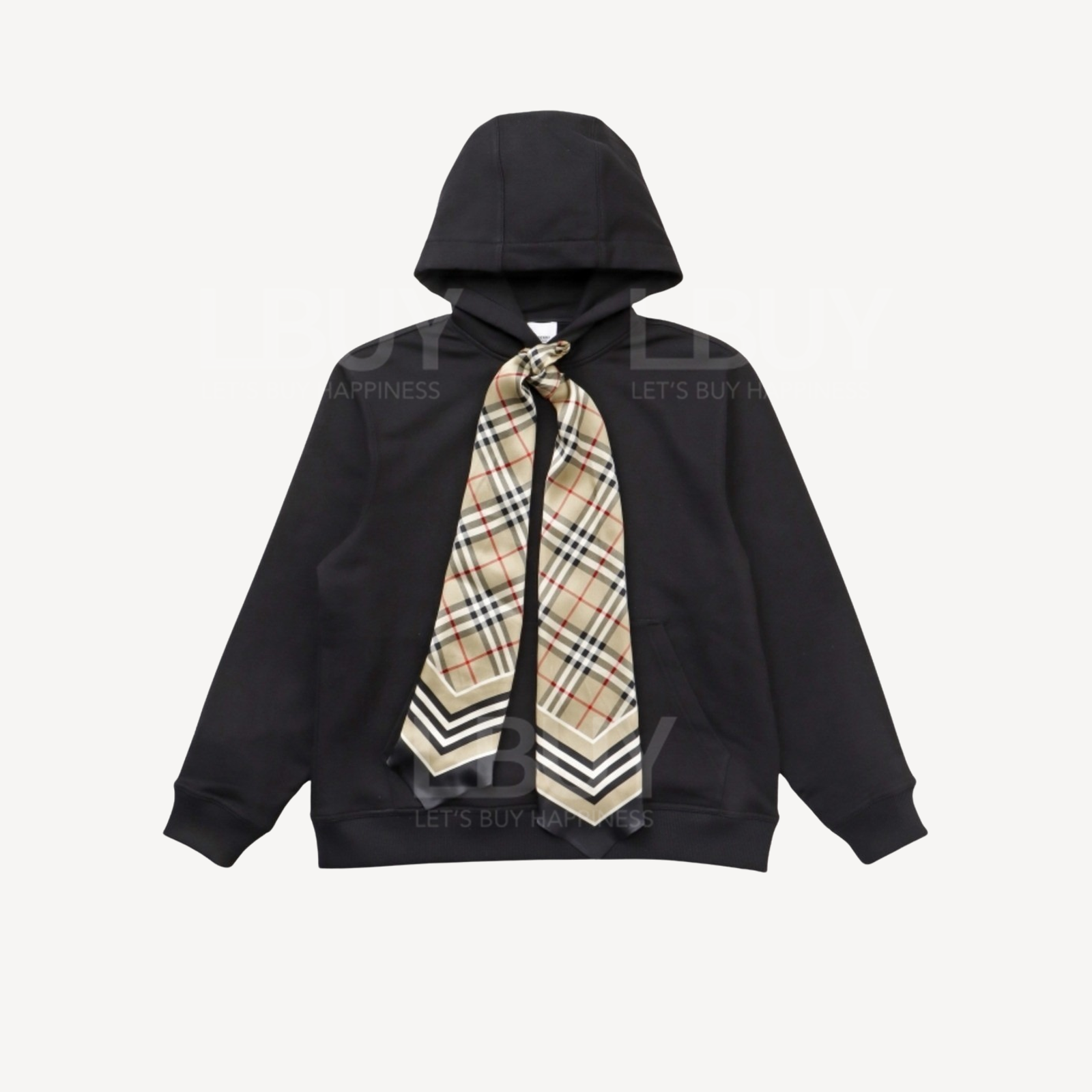 Burberry Hooded Sweatshirt Black 8066972