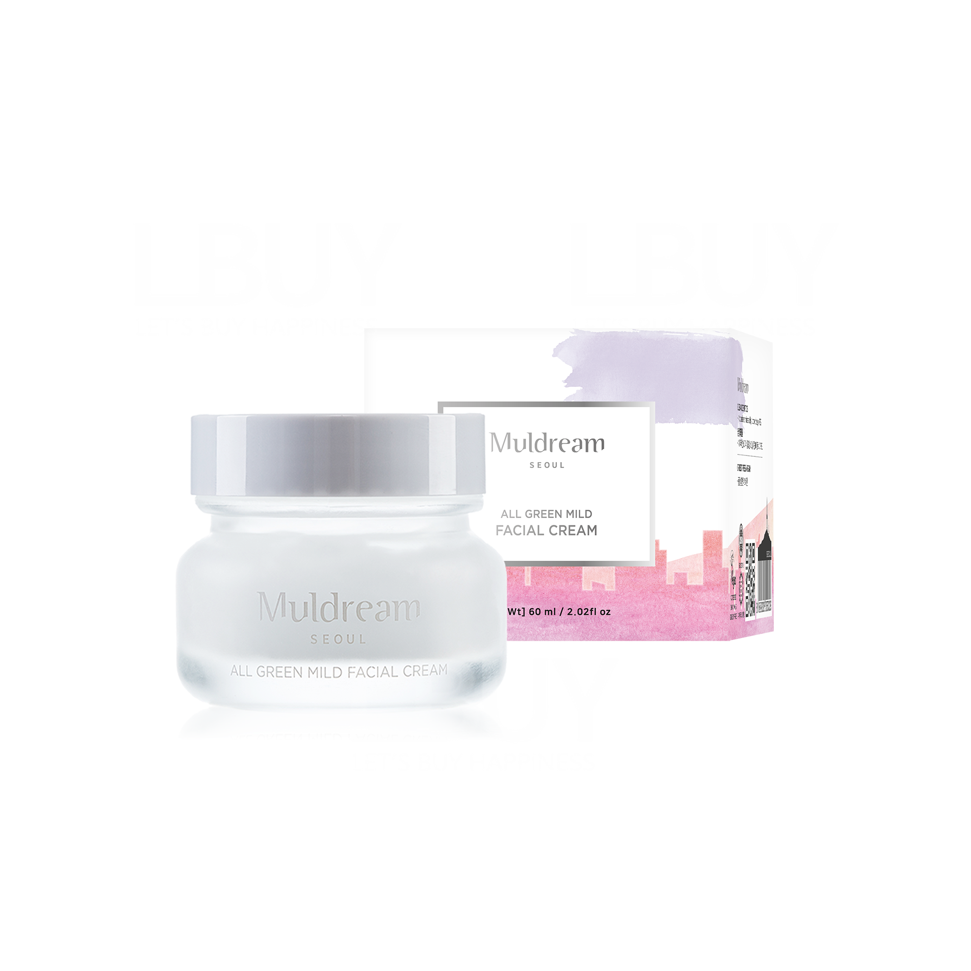 Muldream All Green Mild Facial Cream 50ml