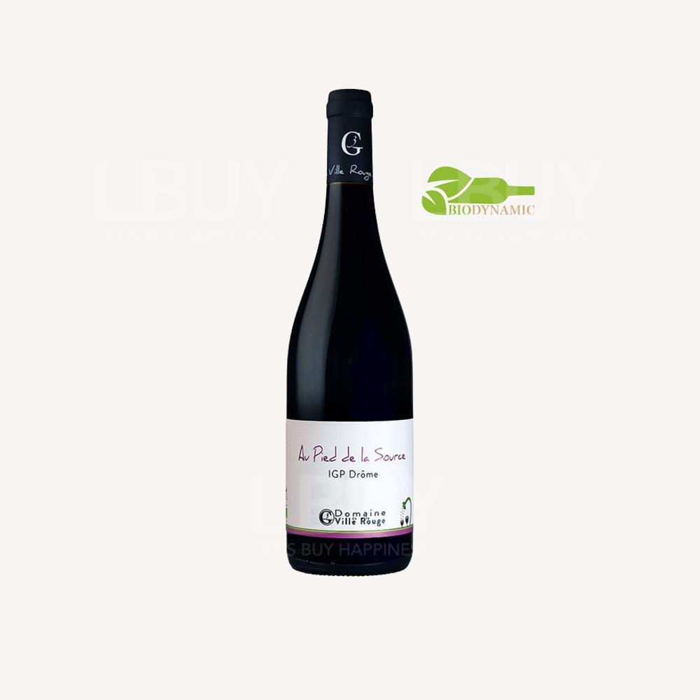 Domaine Ville de la Rouge Drome Rouge Au Pied de la source 2019 (750ml)