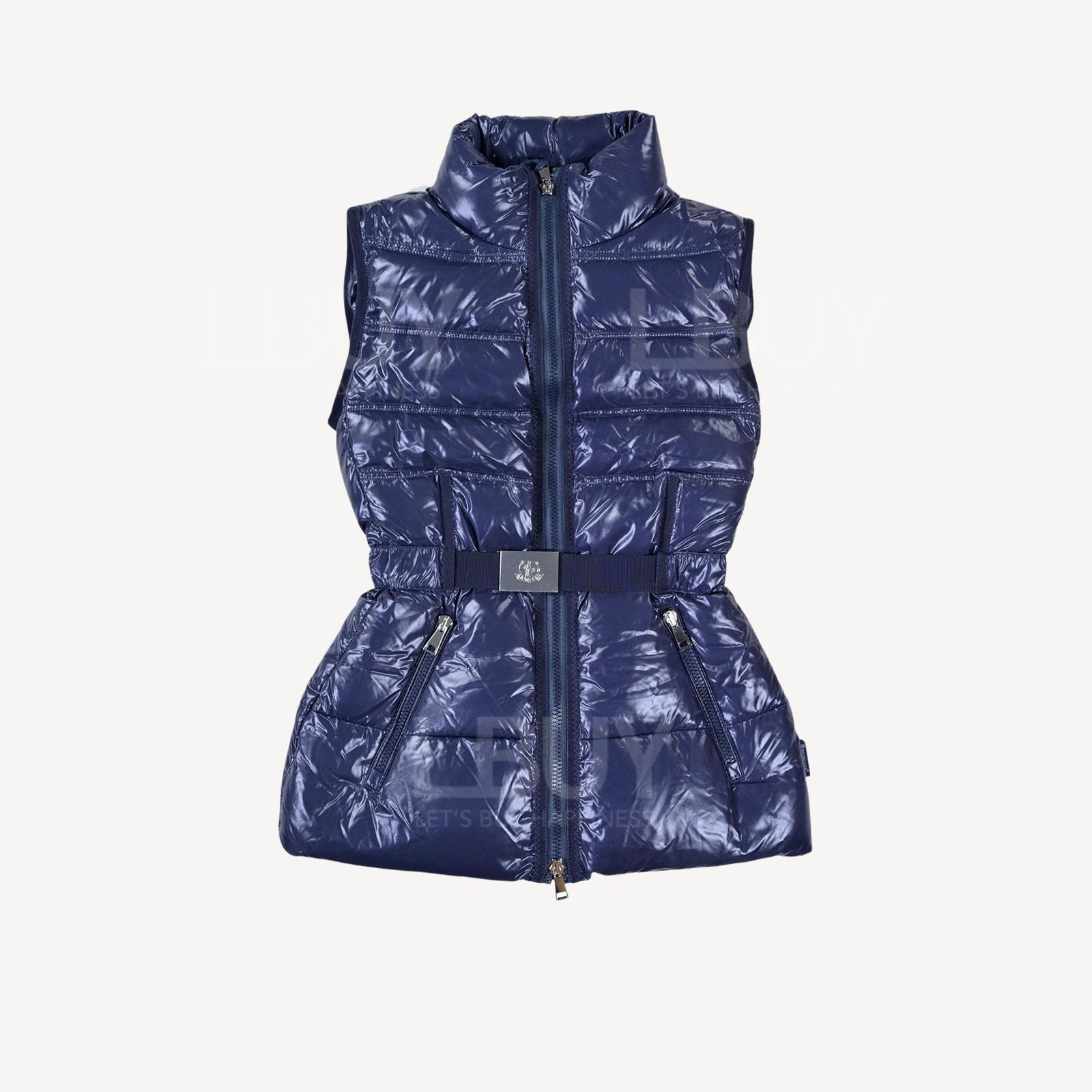 Moncler Aigrette Gilet 背心收腰羽絨服外套 深藍色