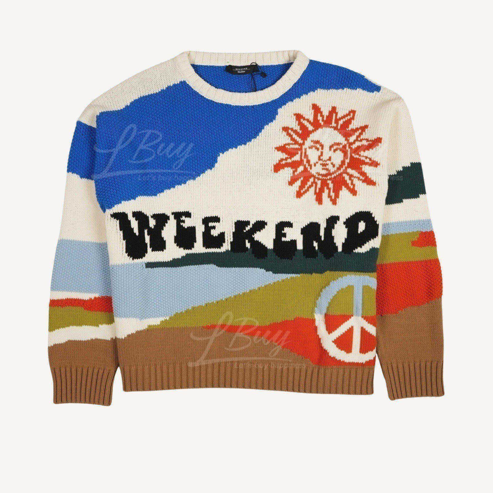 Weekend Max Mara Faglia Cotton Blend Sweater